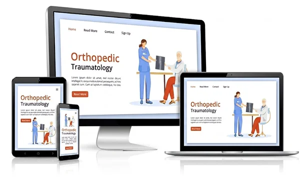 Bone & Joint Care Website design portfolio