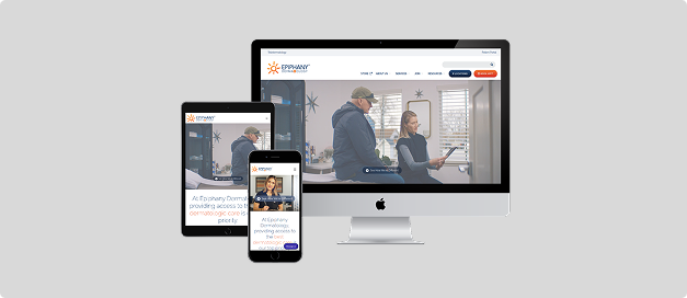 Dermatology & Skin Health Clinic website design