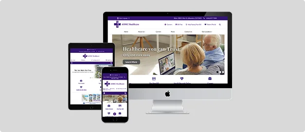 Mental health clinic website development