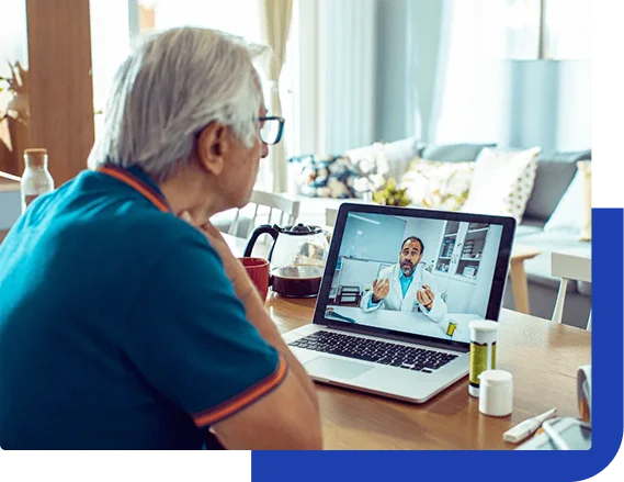 creative patient medical landing page